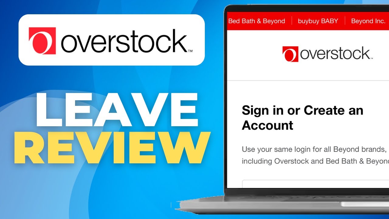 Как оставить отзыв на Overstock | Лучший способ