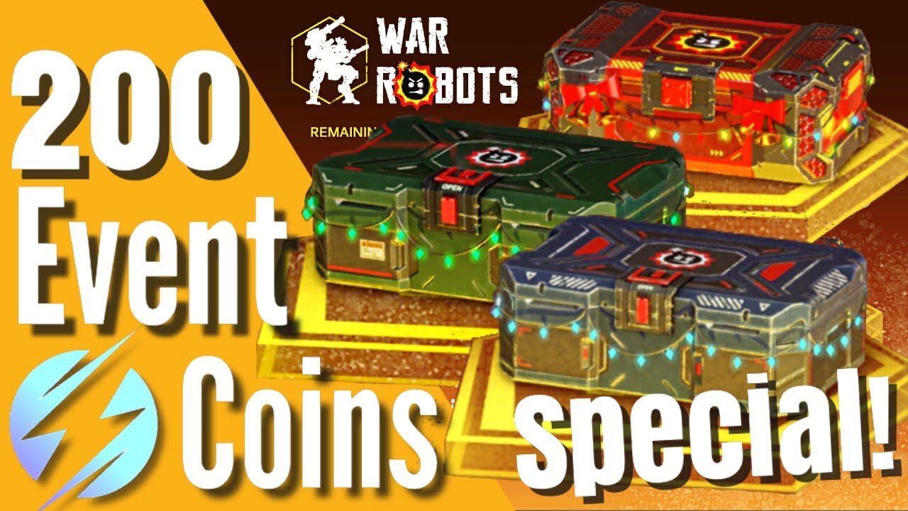 Winning The TYPHON ROBOT🔥in War Robots 200 Coin Crate Special Prize!