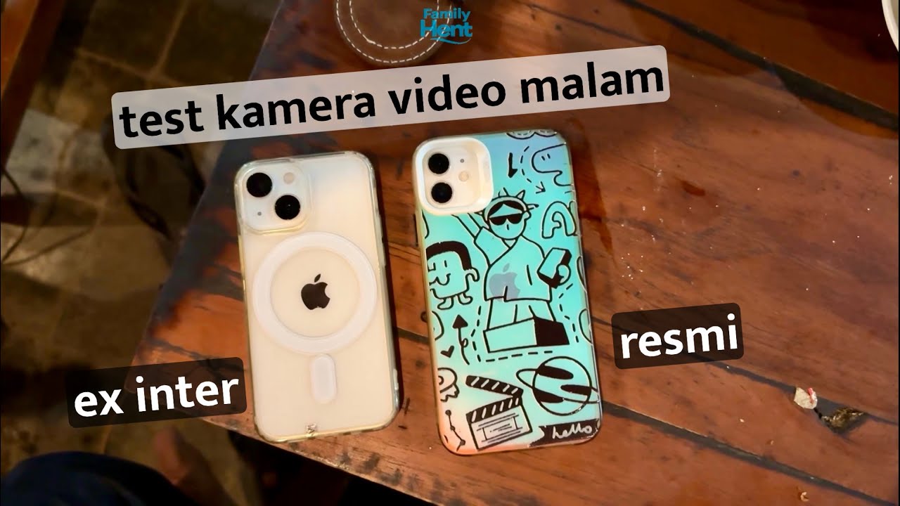 iPhone 11 vs 13 Mini Night Video Camera Comparison