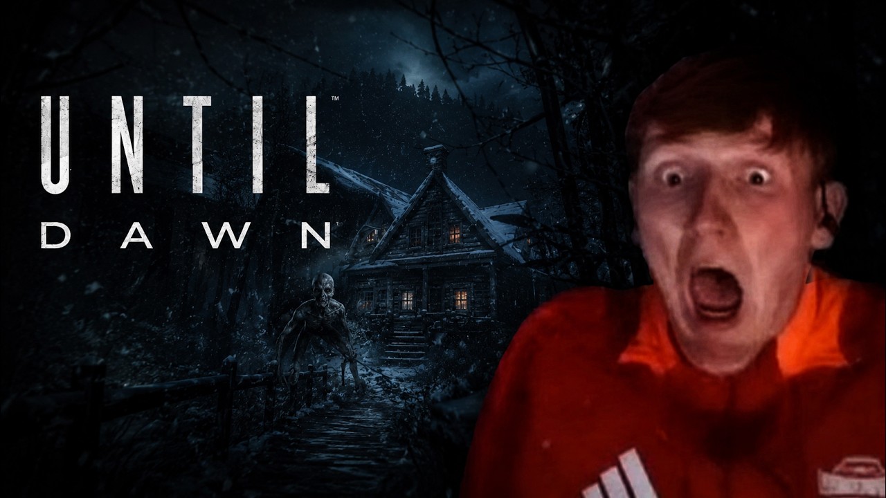 Angry Ginge играет в хоррор UNTIL DAWN