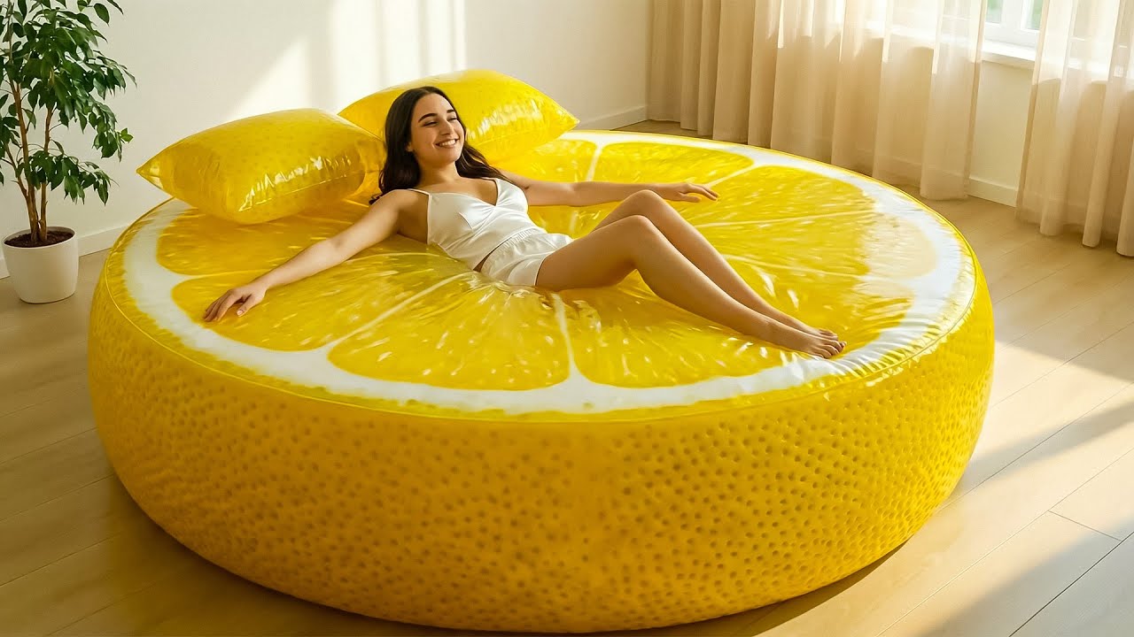 Which Wild Bed Would You Lay In? 🍋🛌✨| ASMR Satisfying Experience