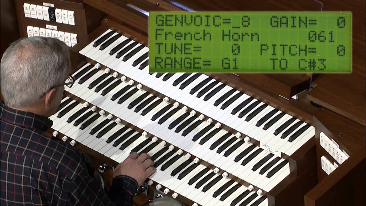 Allen Organs GeniSys Voices Demo