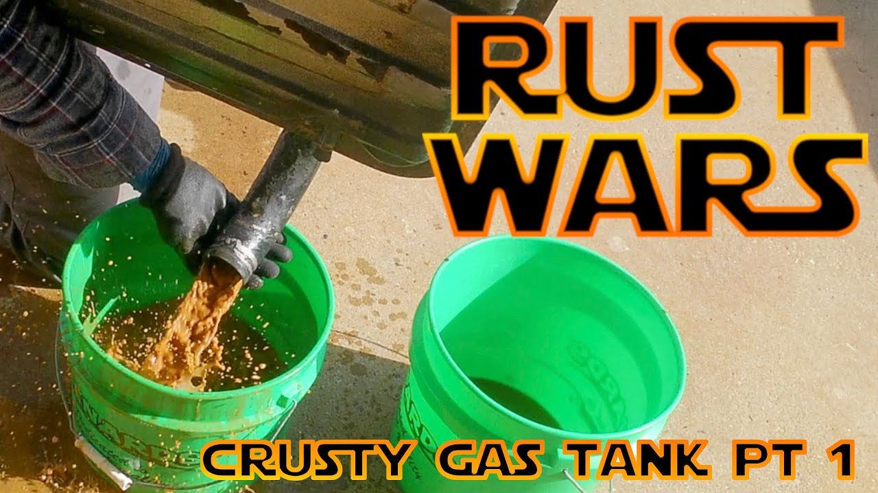 Volvo 1800 CRUSTY Gas Tank Rebuild Part 1
