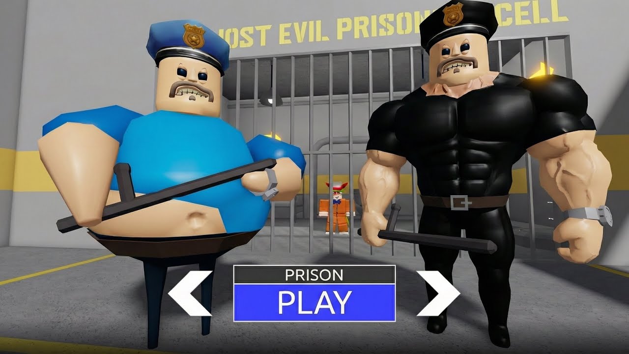 👮 Roblox Prison Guards | Funny Moments 😂#robloxgames