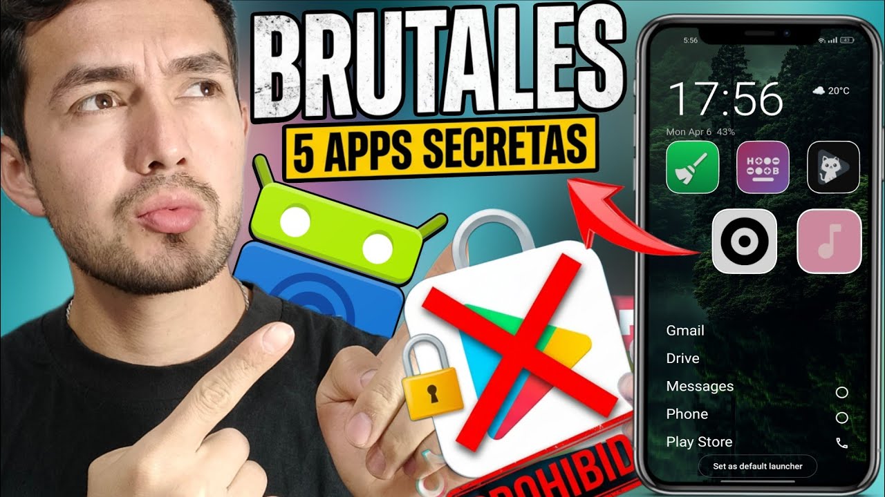 5 Apps BRUTALES que Google Play No Quiere que Conozcas