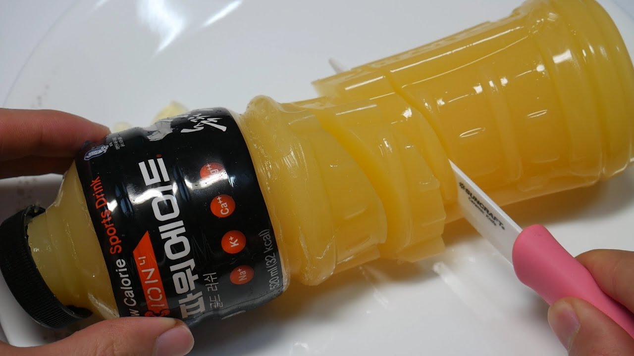 파워에이드 이쁜푸딩 젤리 만들기! 푸딩 장난감 How to maka Powerade Drinking water Pudding Jelly !