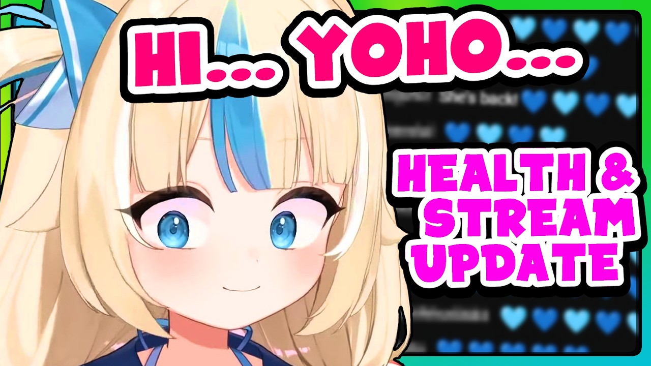Saba is back and gives an update about her health and stream going forward