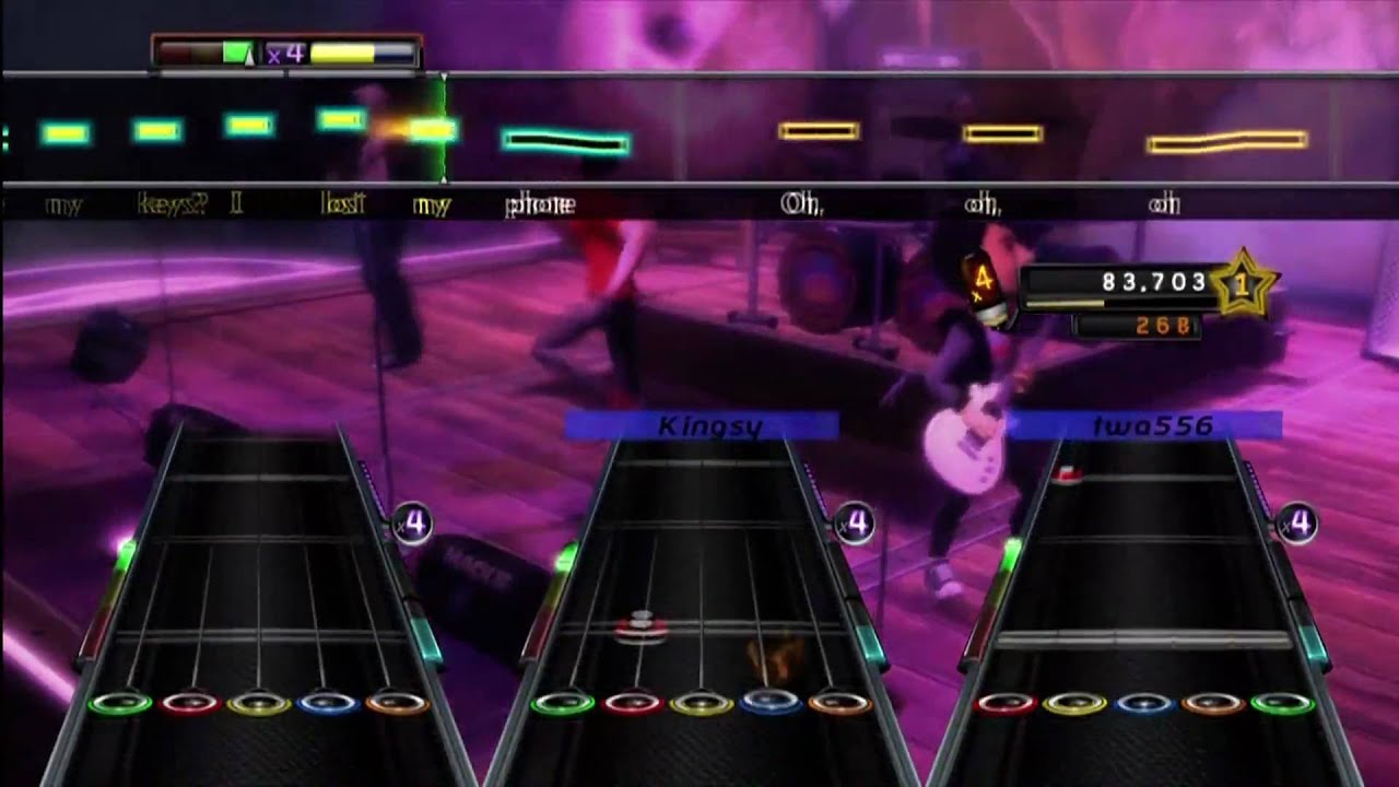 Just Dance - Lady Gaga Feat. Colby O' Donis Expert Full Band Guitar Hero 5