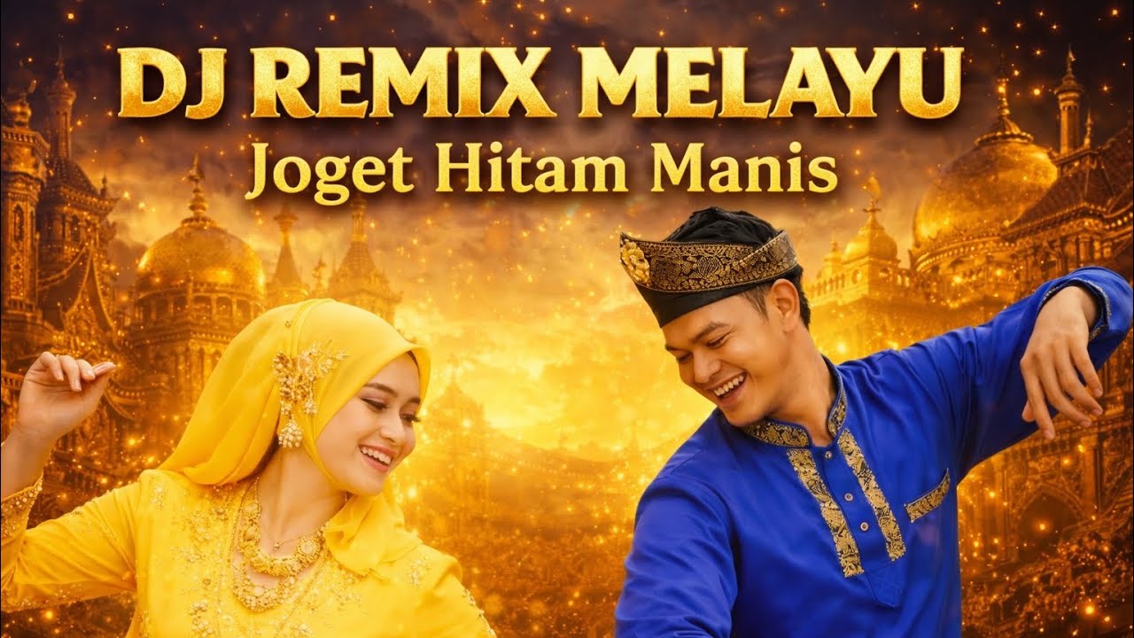 🎶DJ REMIX MELAYU 🔥 JOGET HITAM MANIS🎶