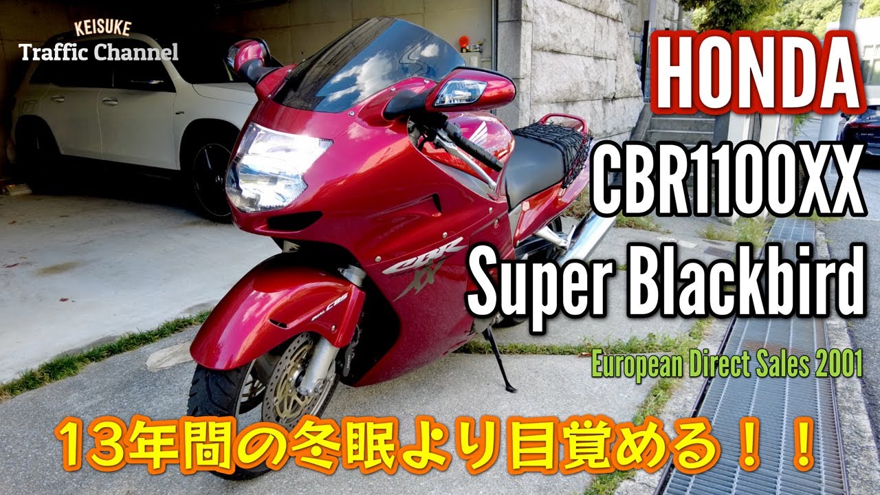 CBR1100XX Super Blackbird 13年間の冬眠から目覚める!!