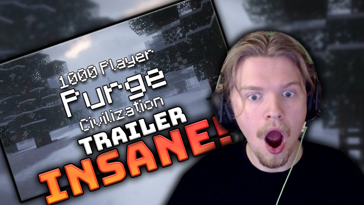 NEW TRAILER!! ish's 1000 Player Purge Civilization REACTION!