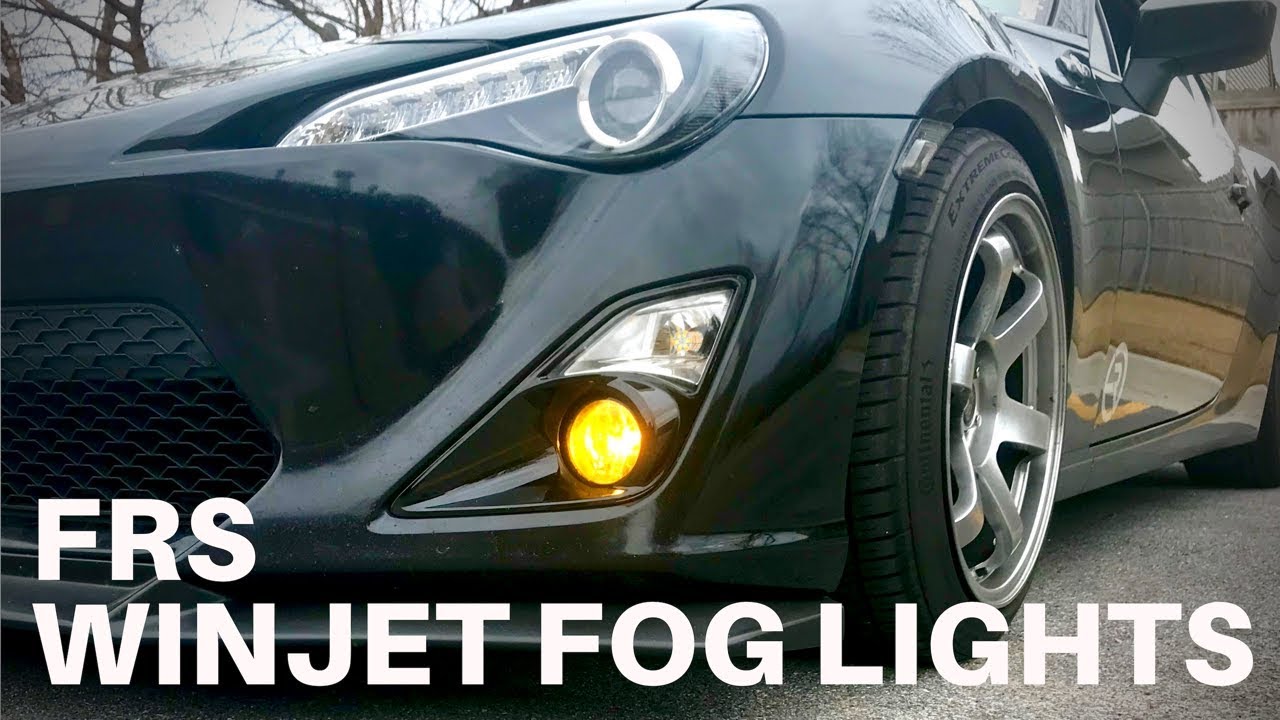 How To - FRS Winjet Fog Lights Install