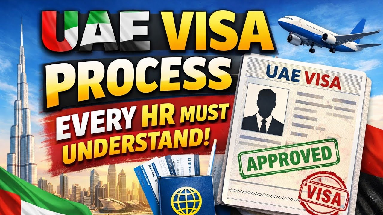 UAE Visa and Work Permit Mastery #hrcommunity