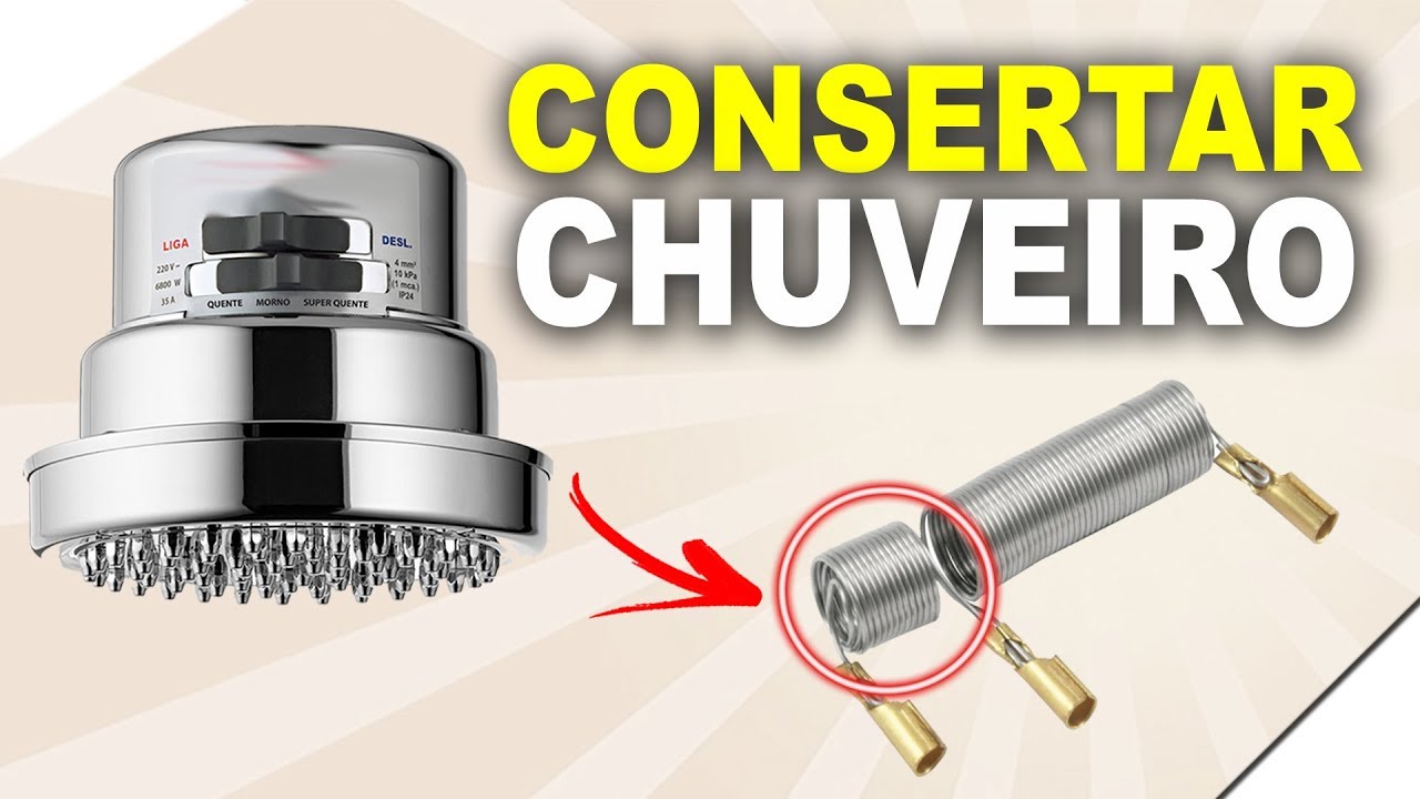 CONSERTAR CHUVEIRO! Como TROCAR RESIST&Ecirc;NCIA? 🚿
