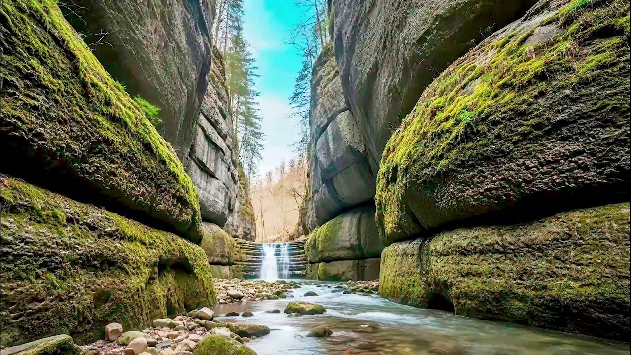 Relaxing River Sound for Deep Sleep | Health Boosting Ambience for Peaceful Rest