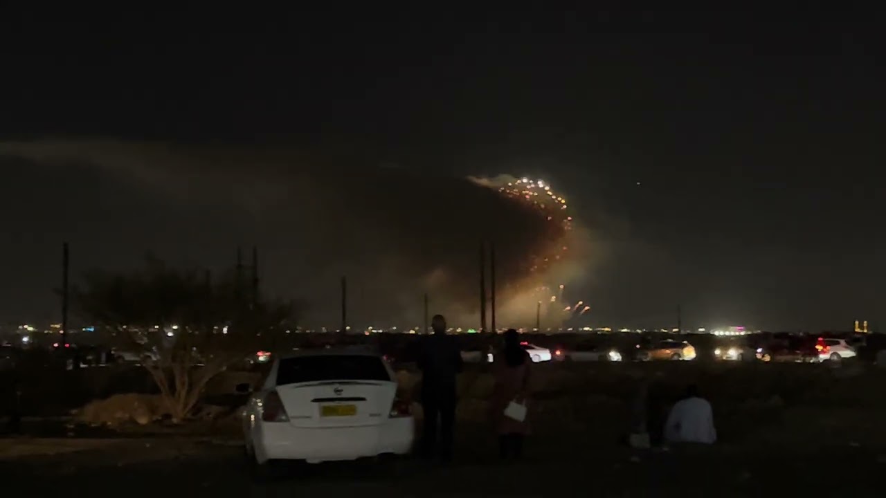 A magical night where fireworks and joy come together@Dawrankhan-o1n 