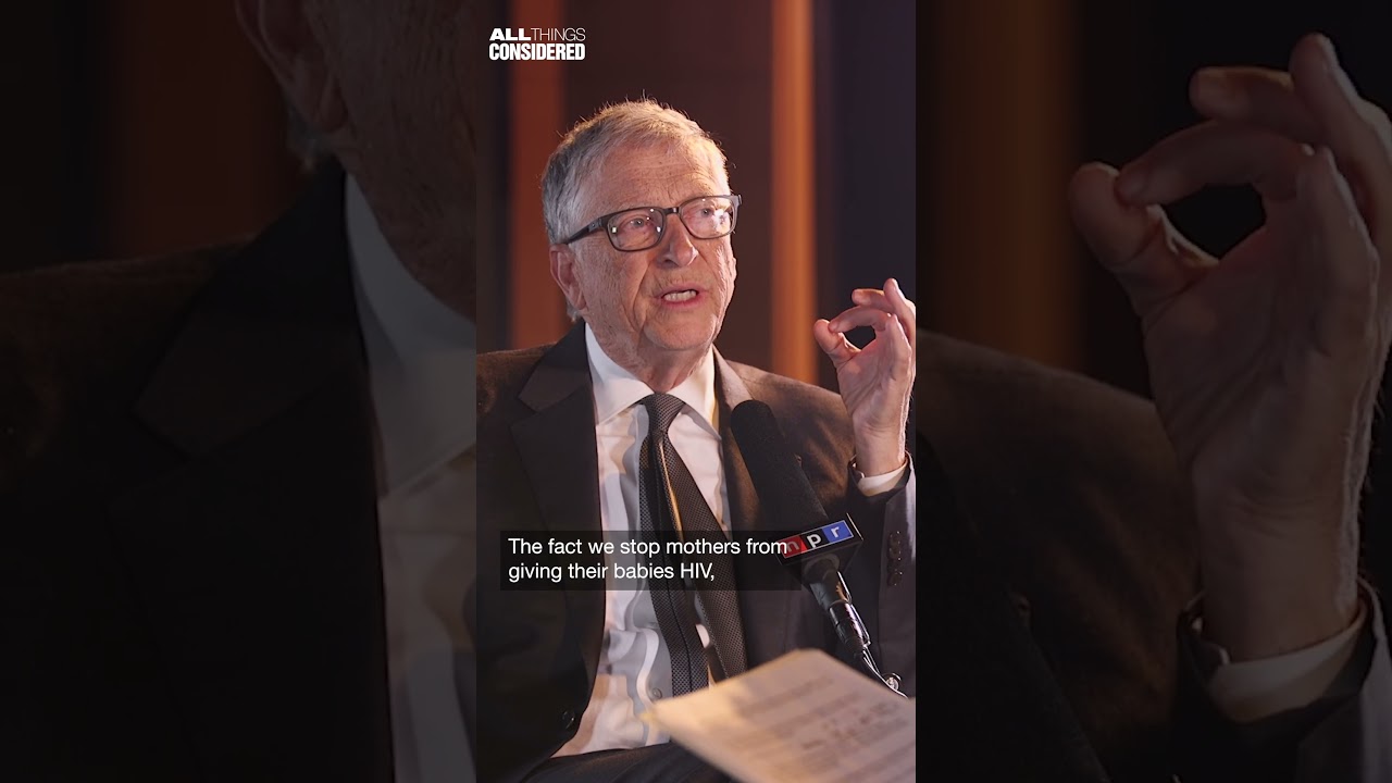 Bill Gates spoke on the critical need for USAID and its employees around the globe