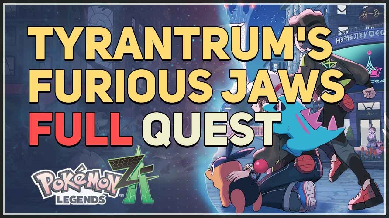 Tyrantrum's Furious Jaws Pokemon Legends Z-A