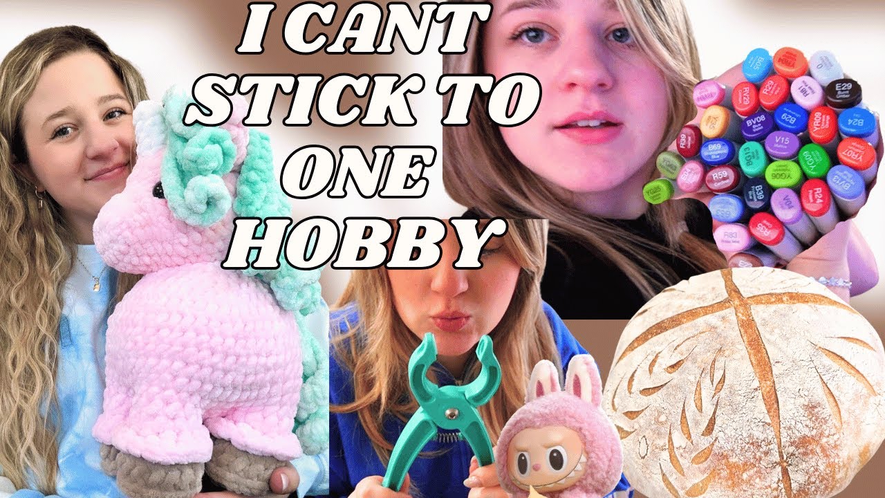 Exploring Multiple Hobbies – Crochet Plushies, Sourdough Baking, Shopping, Mystery Unboxing & More!