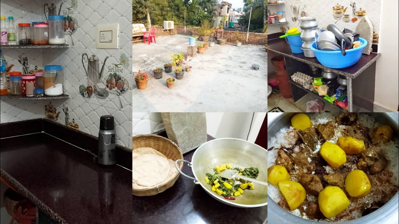 মেলা উপলক্ষে বাড়িতে এল আত্মীয় রান্না ও বাড়ির সব কাজ একা হাতে  গুছিয়ে করলাম  । 