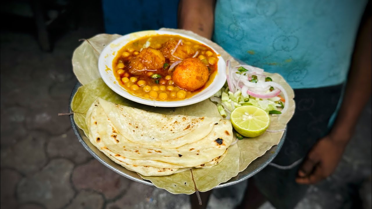 ₹20 Indian Street Food | Cheapest Early Morning Kolkata Breakfast | Indian Street Food