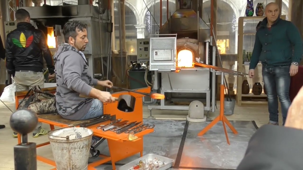 Découverte du métier de maitre verrier à Murano