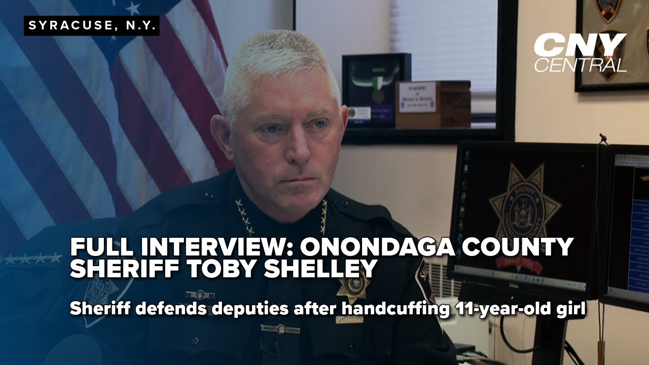 Sheriff Toby Shelley defends his deputies after they handcuffed an 11-year-old girl
