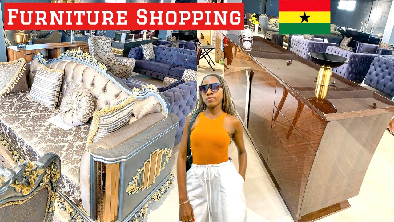 Приходите за покупками мебели в Аккру, Гана 🇬🇭 вместе со мной | Ohhyesafrica