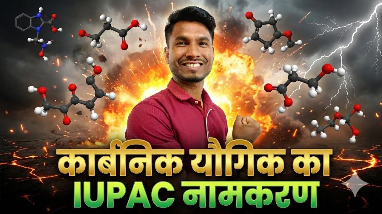 कार्बनिक यौगिक का  IUPAC नामकरण