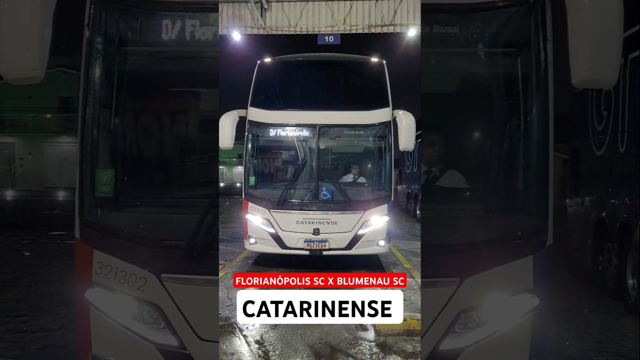FLORIAN&Oacute;POLIS X BLUMENAU - Auto Via&ccedil;&atilde;o Catarinense | Busscar Vissta Buss DD