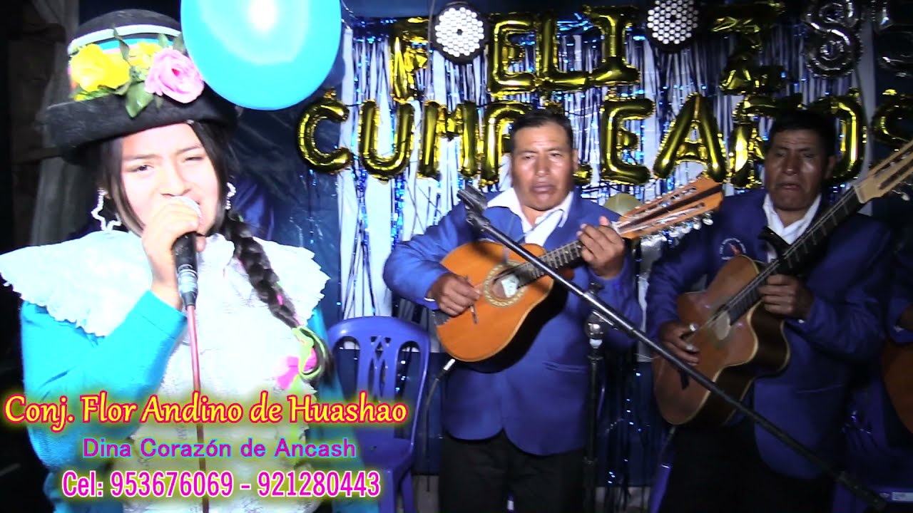 2 DINA CORAZON DE ANCASH EN CUMPLEAÑOS DEL SR MODESTO YANAC EN ICHOCA HUARAZ - JULIO 2021