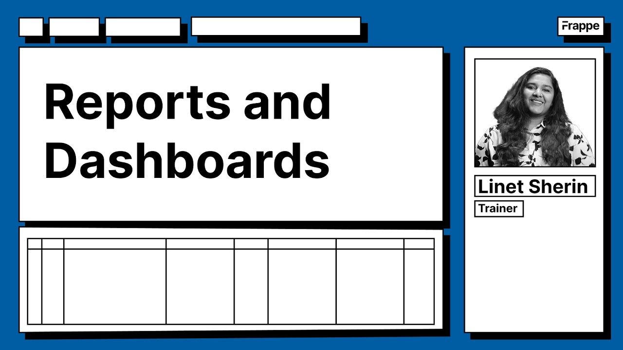 Reports and Dashboard | ERPNext