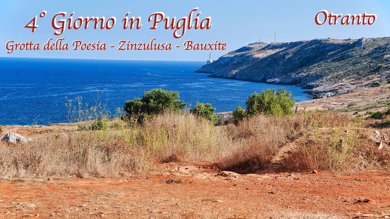 4° giorno in Puglia, Cava di bauxite grotta Zinzulusa - della poesia, Otranto