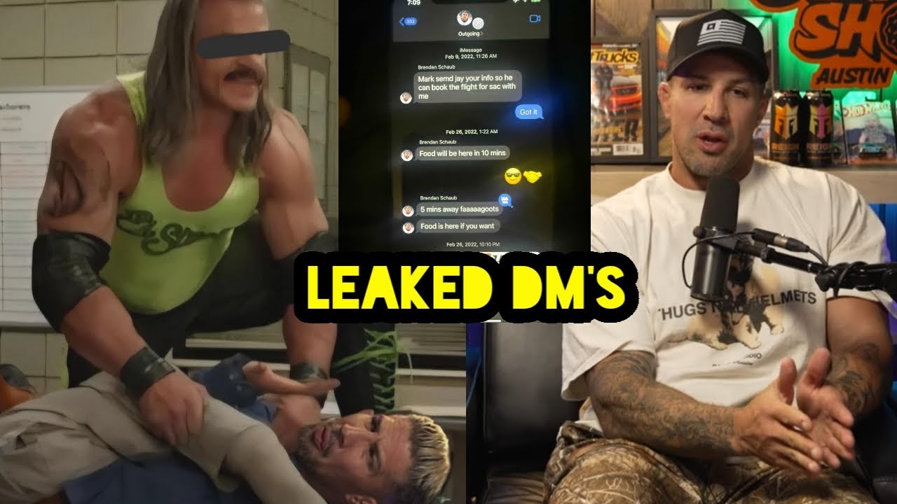 Mark Harley Sent Me Brendan Schaub's LEAKED DM's!!!