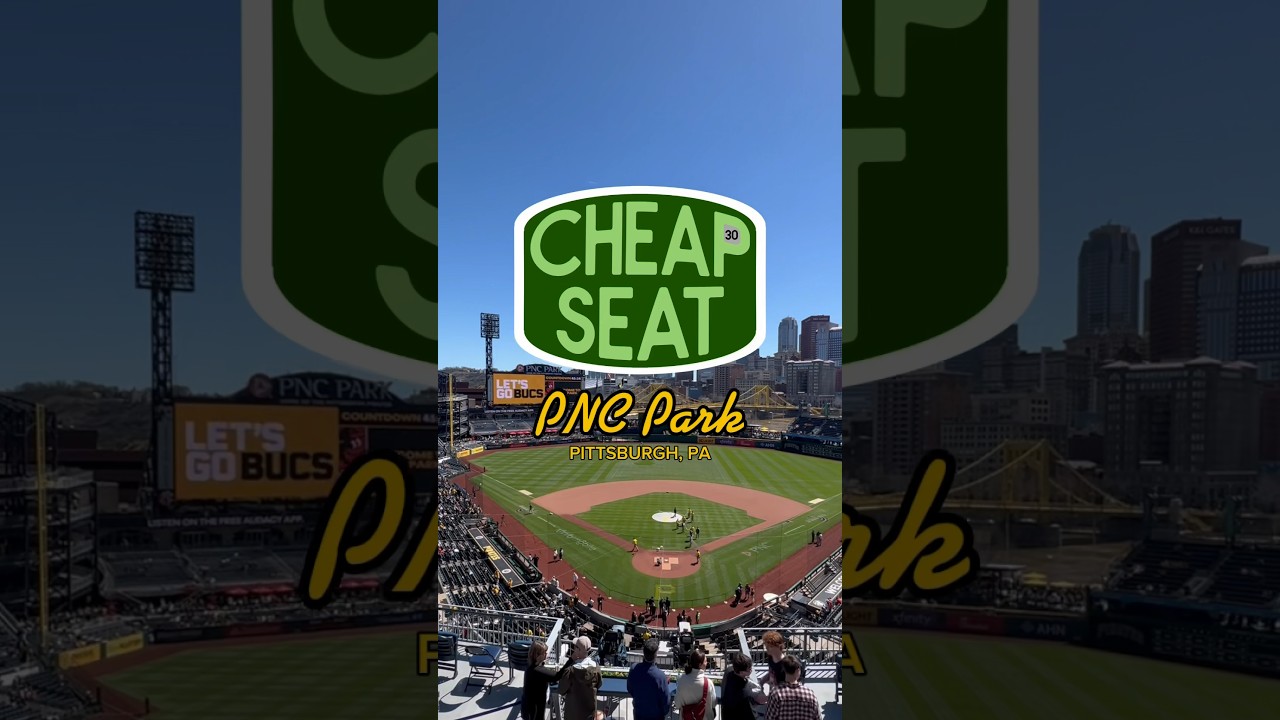 Худшее место на стадионе PNC Park 😱 #mlb #бейсбол
