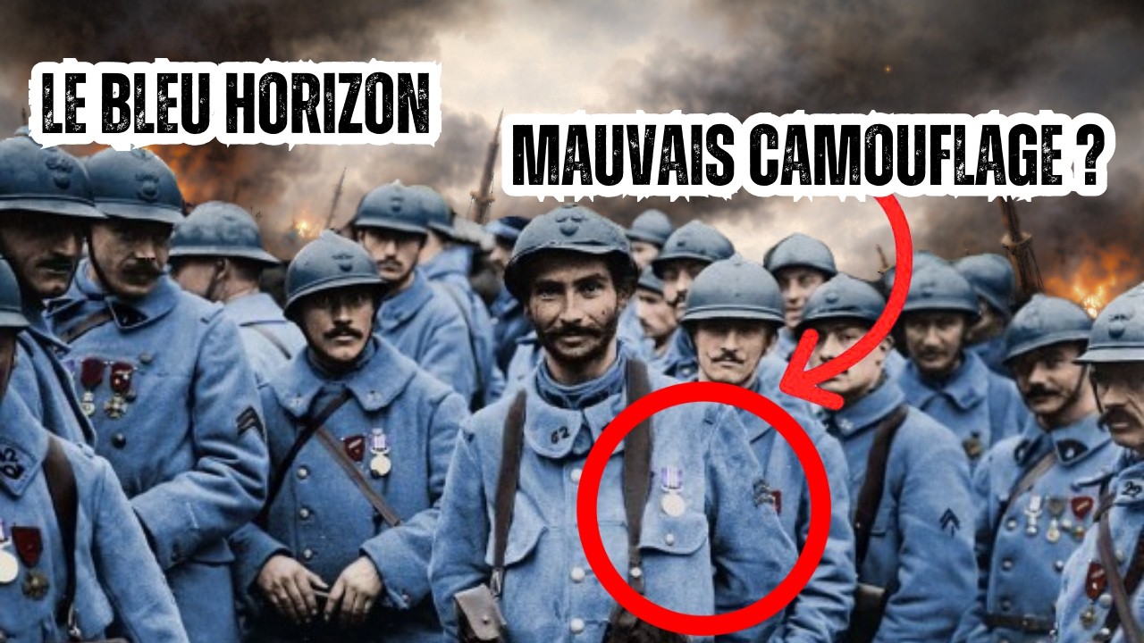 Le Bleu Horizon était-il VRAIMENT un mauvais camouflage ? (Le mythe de 14-18)