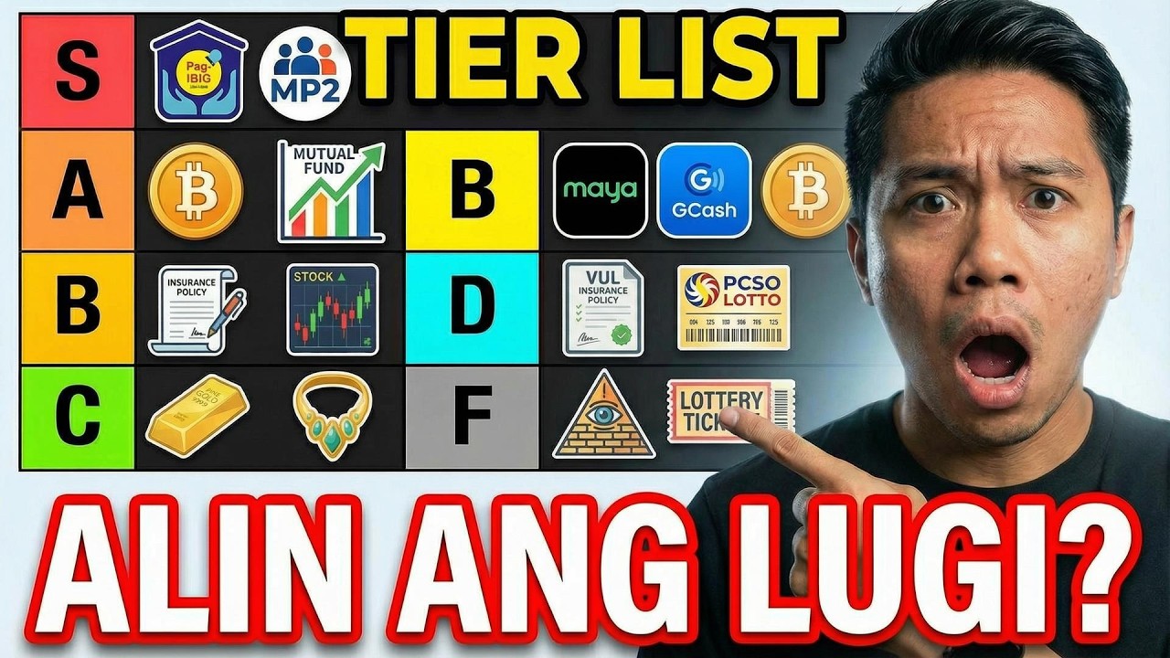 PINOY INVESTMENT TIER LIST: Alin ang Lugi at Alin ang Yaman?