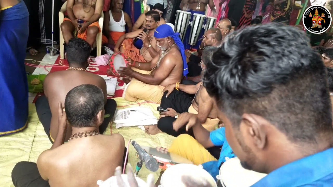 ஐயப்பன் பஜனை திருச்சி திருப்பஞ்சேரி அருகில் ஐயப்பன் பூஜை நடக்கும் பொழுது எடுத்த காணொளி