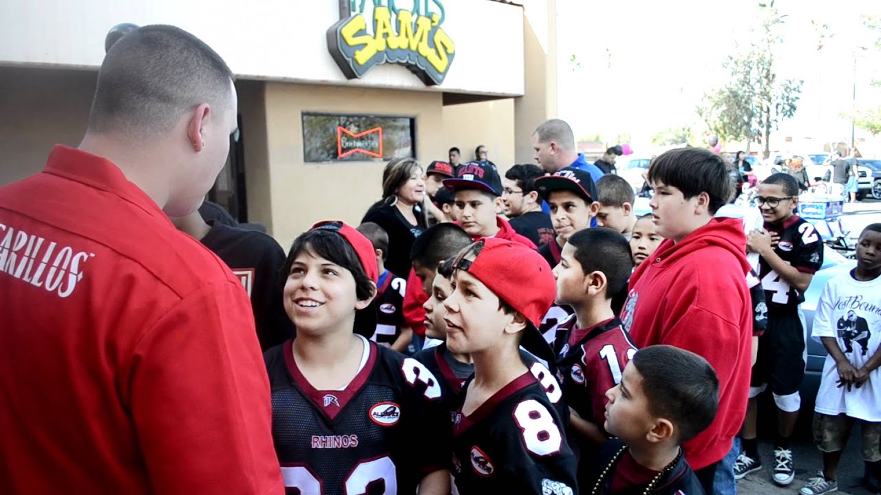 Rhinos Football Fundraiser in Glendale, AZ.