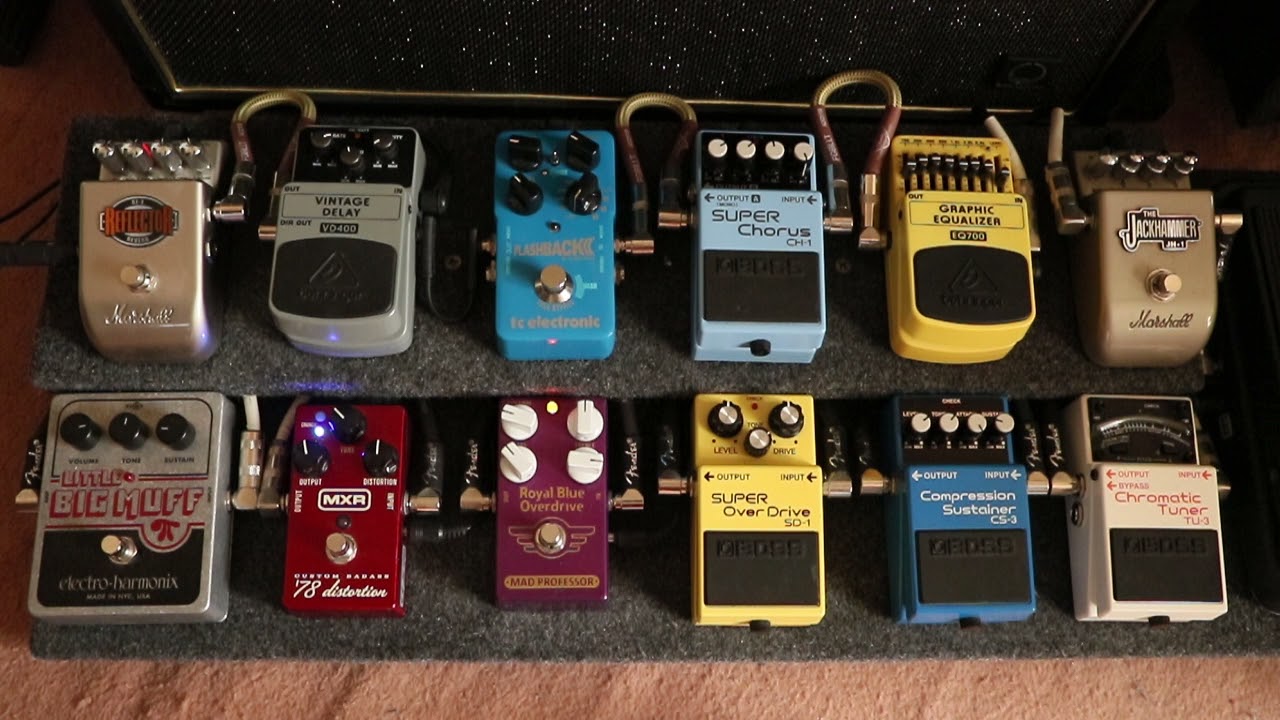 Rockabilly / Psychobilly Guitarsound with pedals
