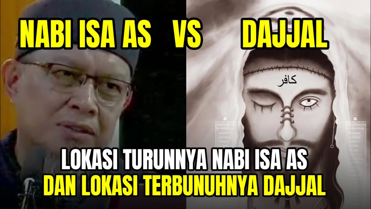 NABI ISA AS VS DAJJAL | LOKASI TERBUNUHNYA DAJJAL - USTADZ IHSAN TANJUNG 