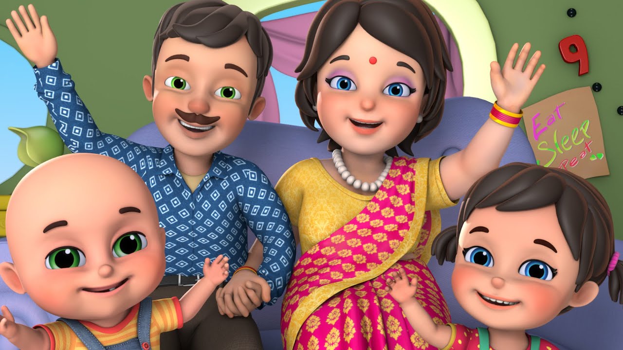 एक सुंदर घर | Hindi Rhymes & baby songs for Children | Hindi poem | Jugnu kids