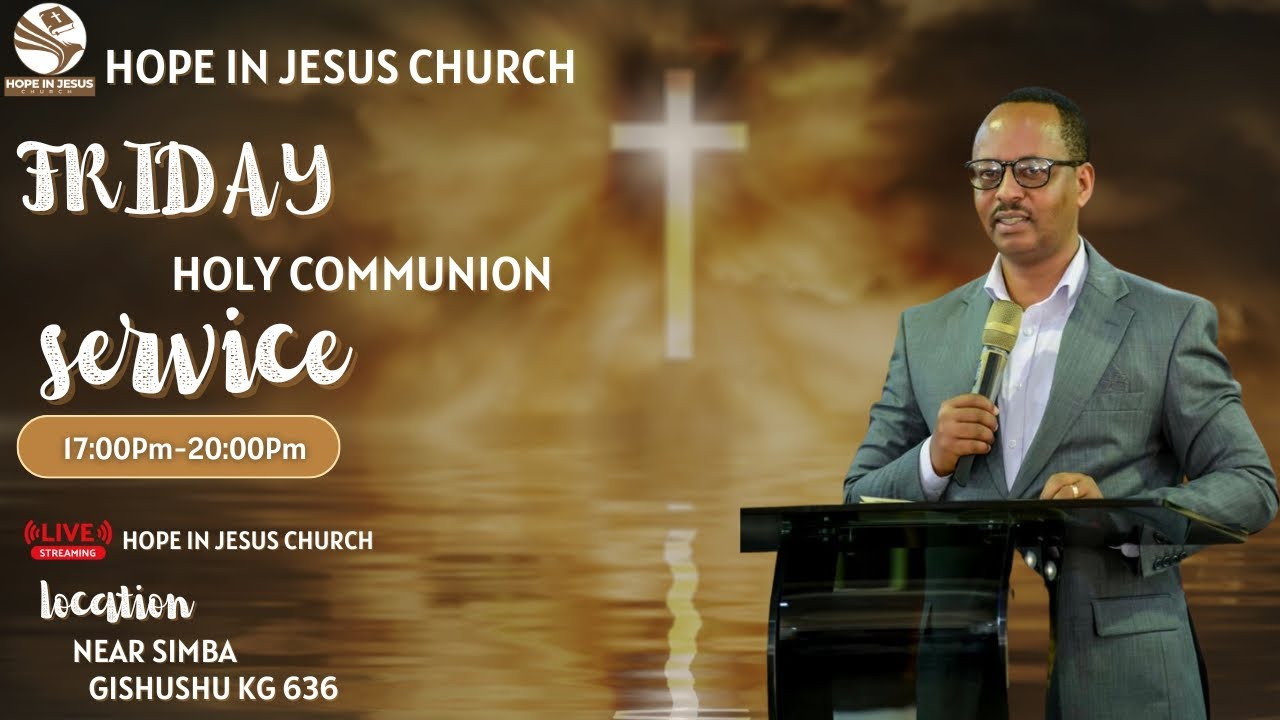 FRIDAY HOLY COMMUNION SERVICE - HOPE IN JESUS CHURCH // WITH BISHOP INNOCENT.G // 30 - 01- 2026