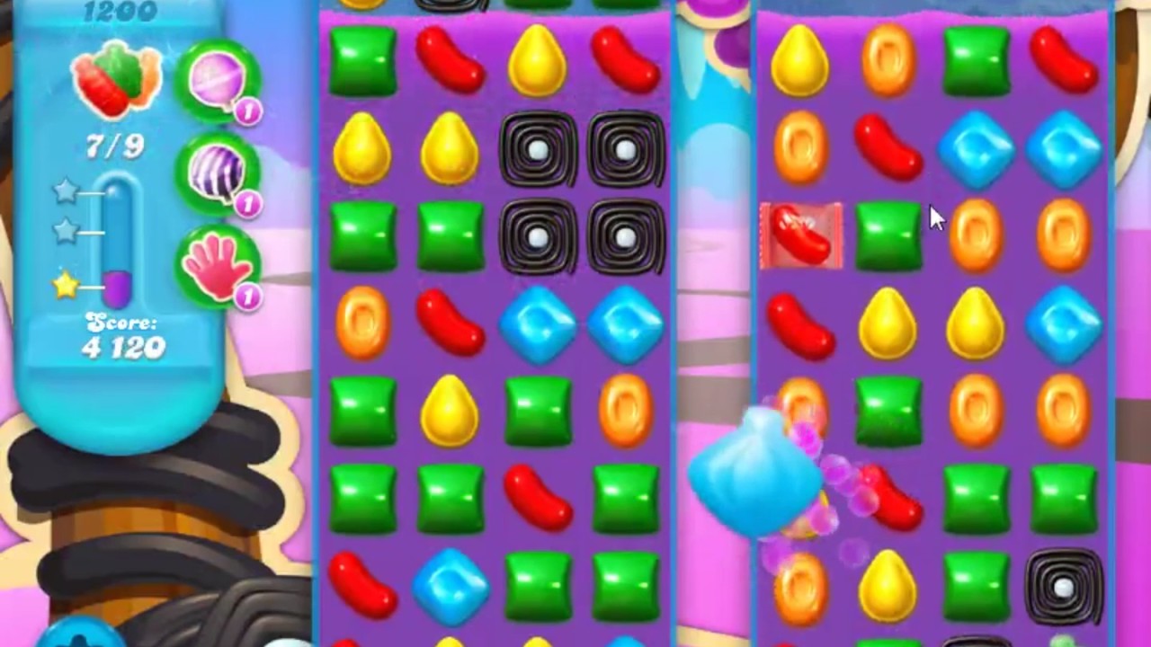 Candy Crush Soda Saga Level 1200 - NO BOOSTERS