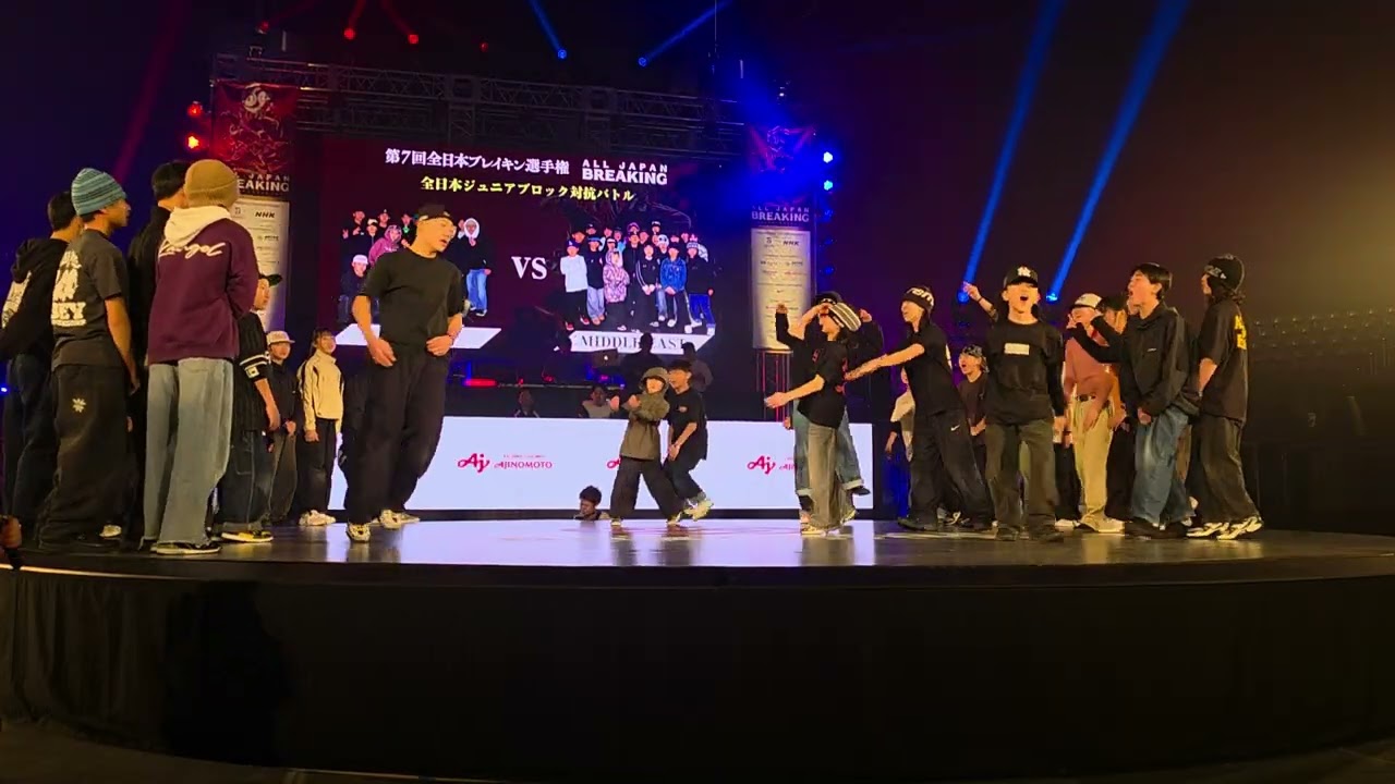 CREW BATTLE | South🆚Middle East |第7回 全日本ブレイキン選手権 