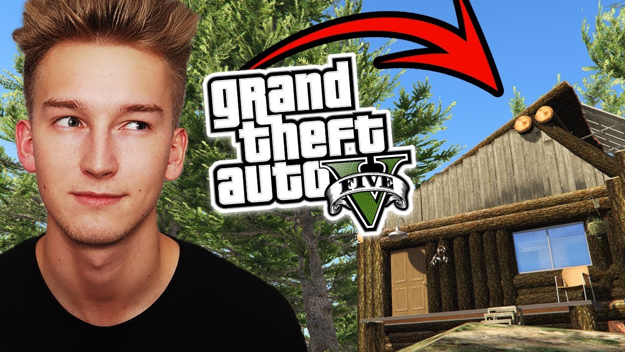GTA V Zombie Mod #7 - OPUSZCZONY DOM w LESIE! 🏠