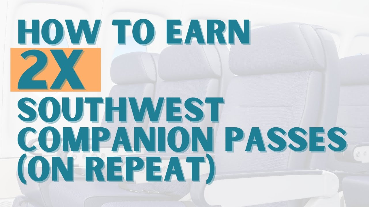 Получите ДВА проездных Southwest Companion Pass навсегда {вот как}