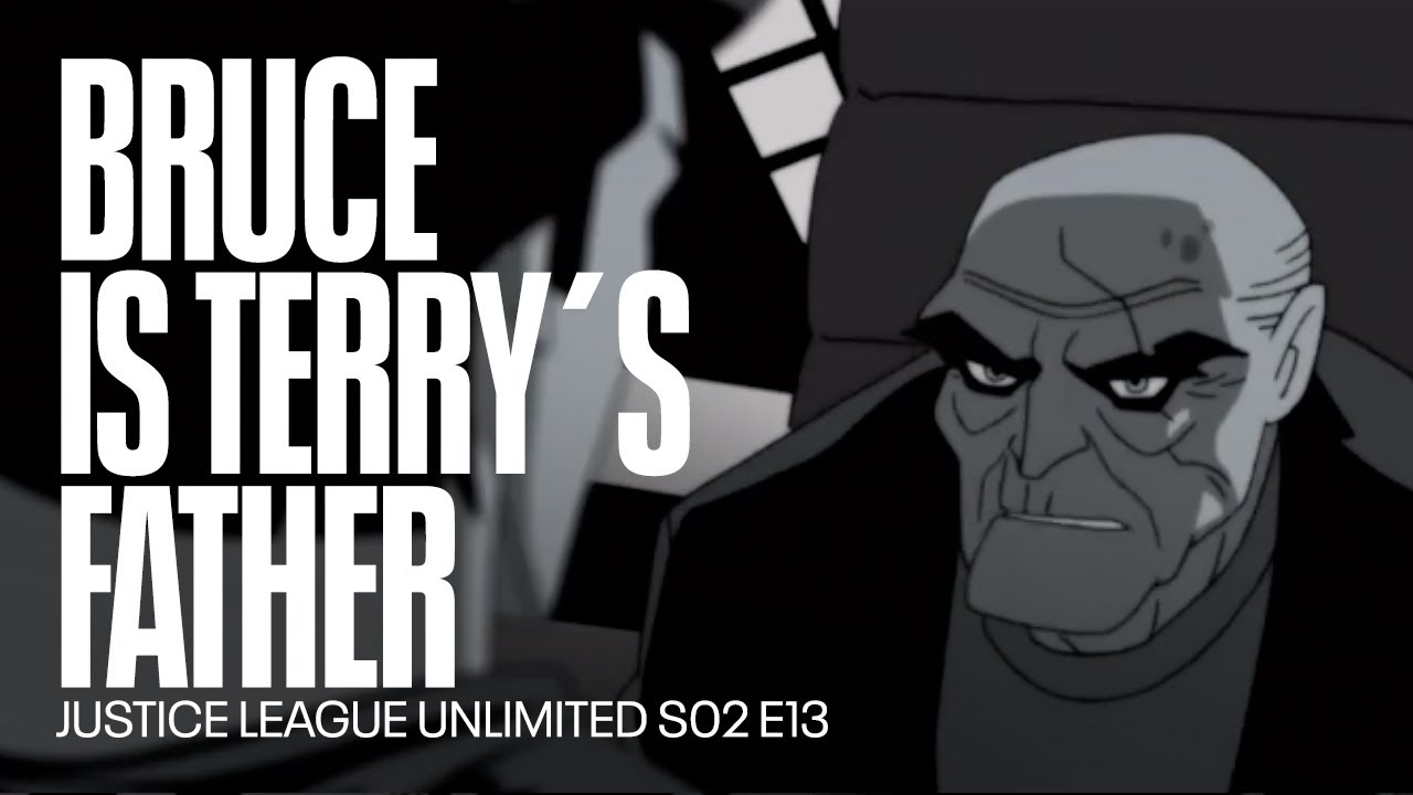 Bruce Wayne is Terry McGinnis father | Justice League Unlimitted