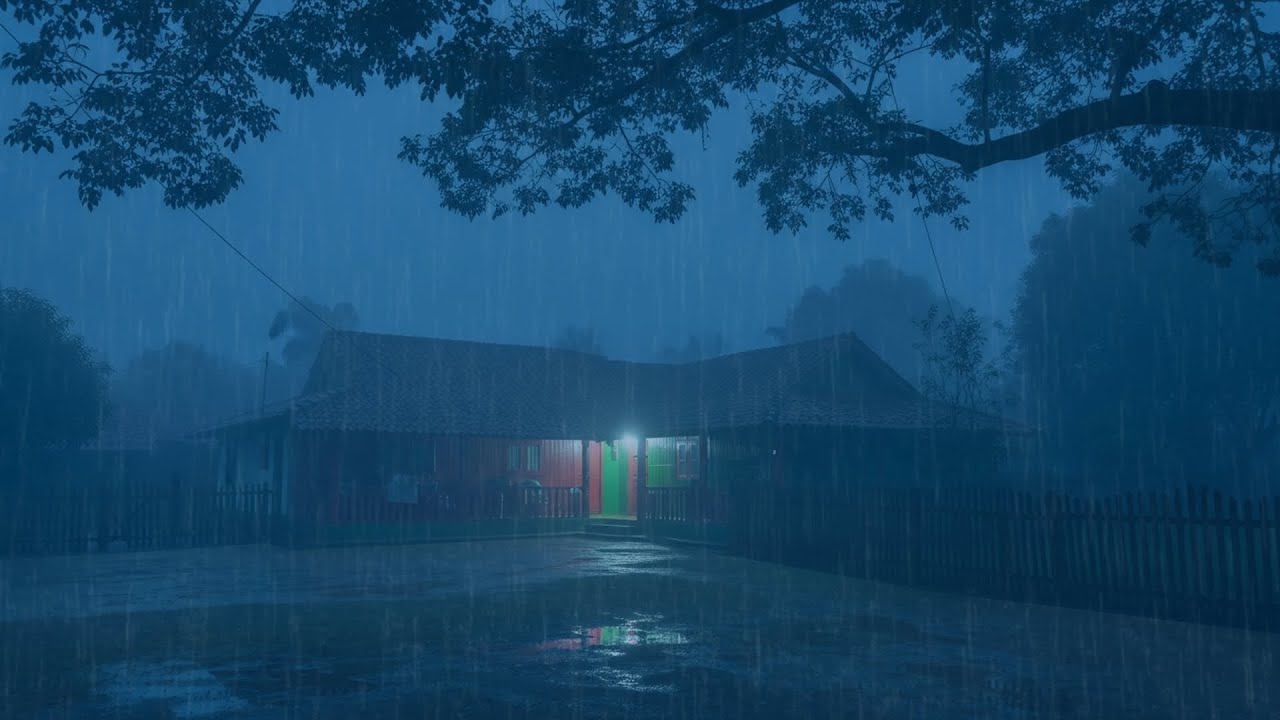 Rain for Sleeping and Relaxation Deep Sleep | Pure Rain Atmosphere to Ease the Mind