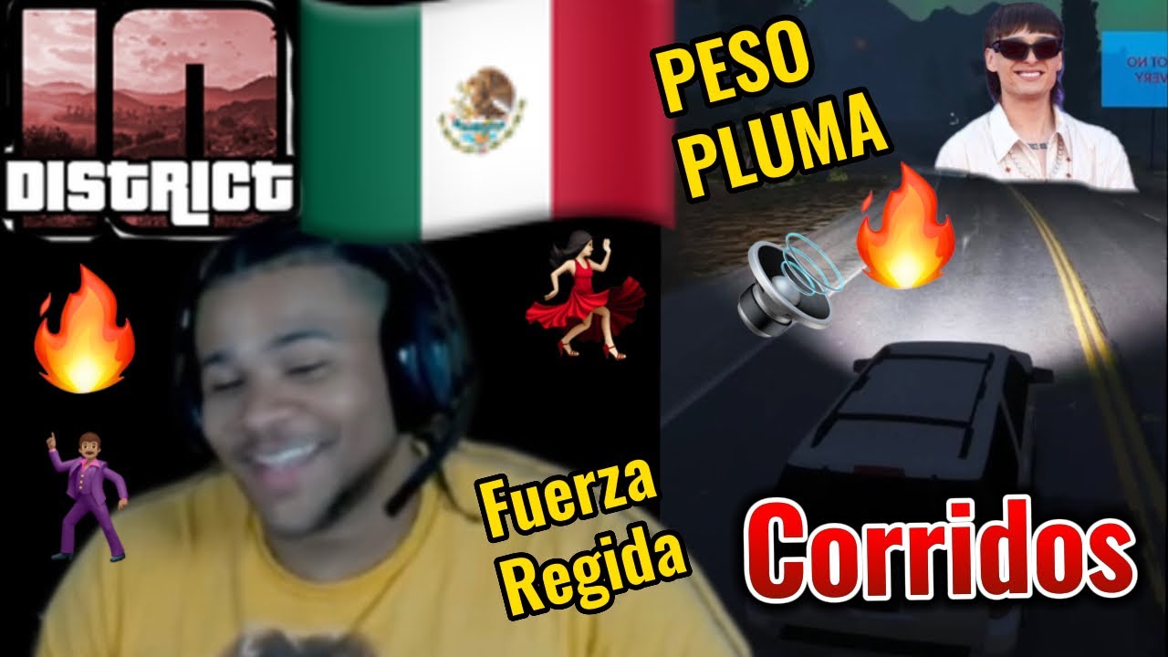 FANUM REACTS TO MEXICAN CORRIDOS 🇲🇽🔊(PESÓ PLUMA, FUERZA REGIDA, CHINO PACAS, ETC)